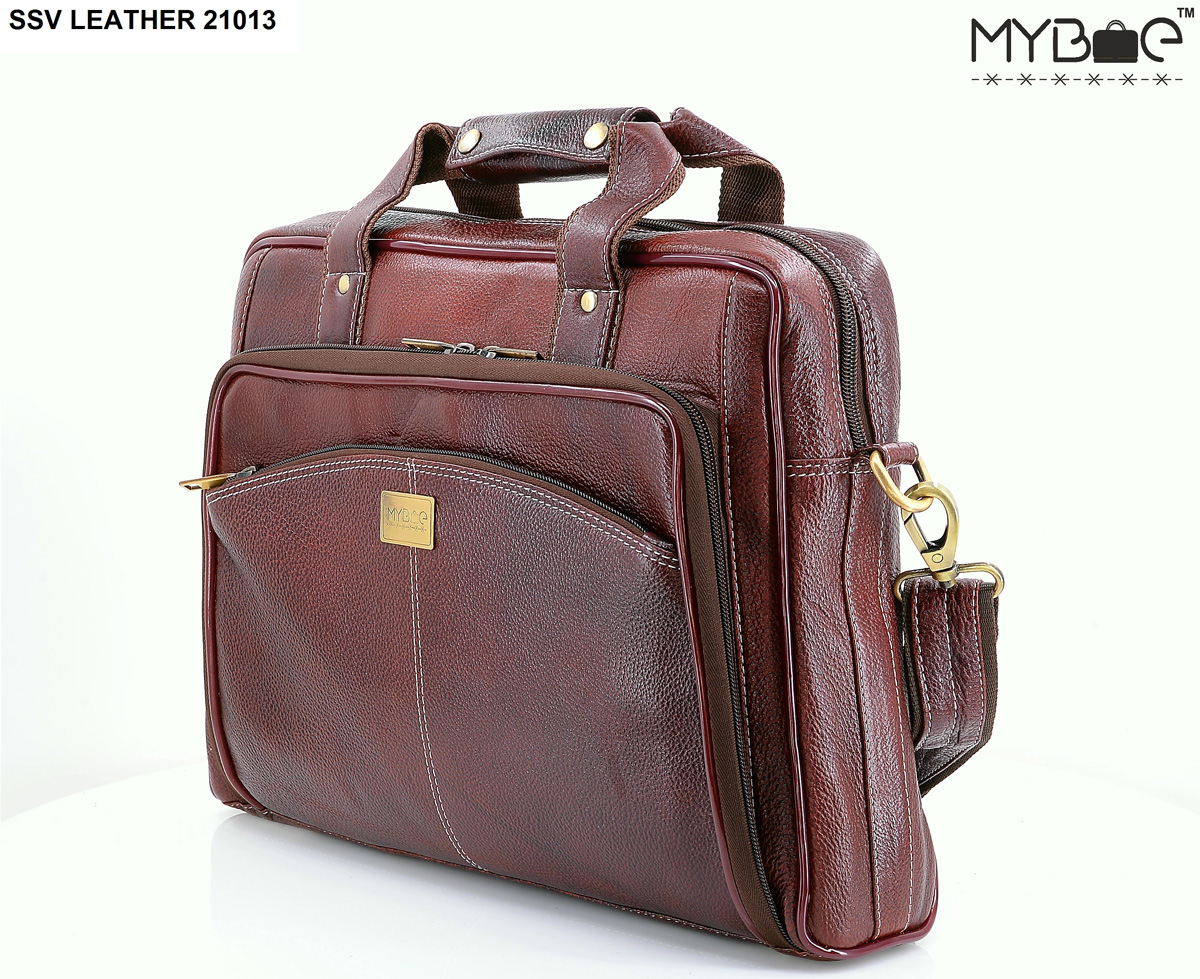 LEATHER LAPTOP BAG