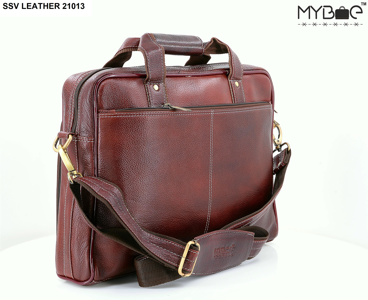 LEATHER LAPTOP BAG
