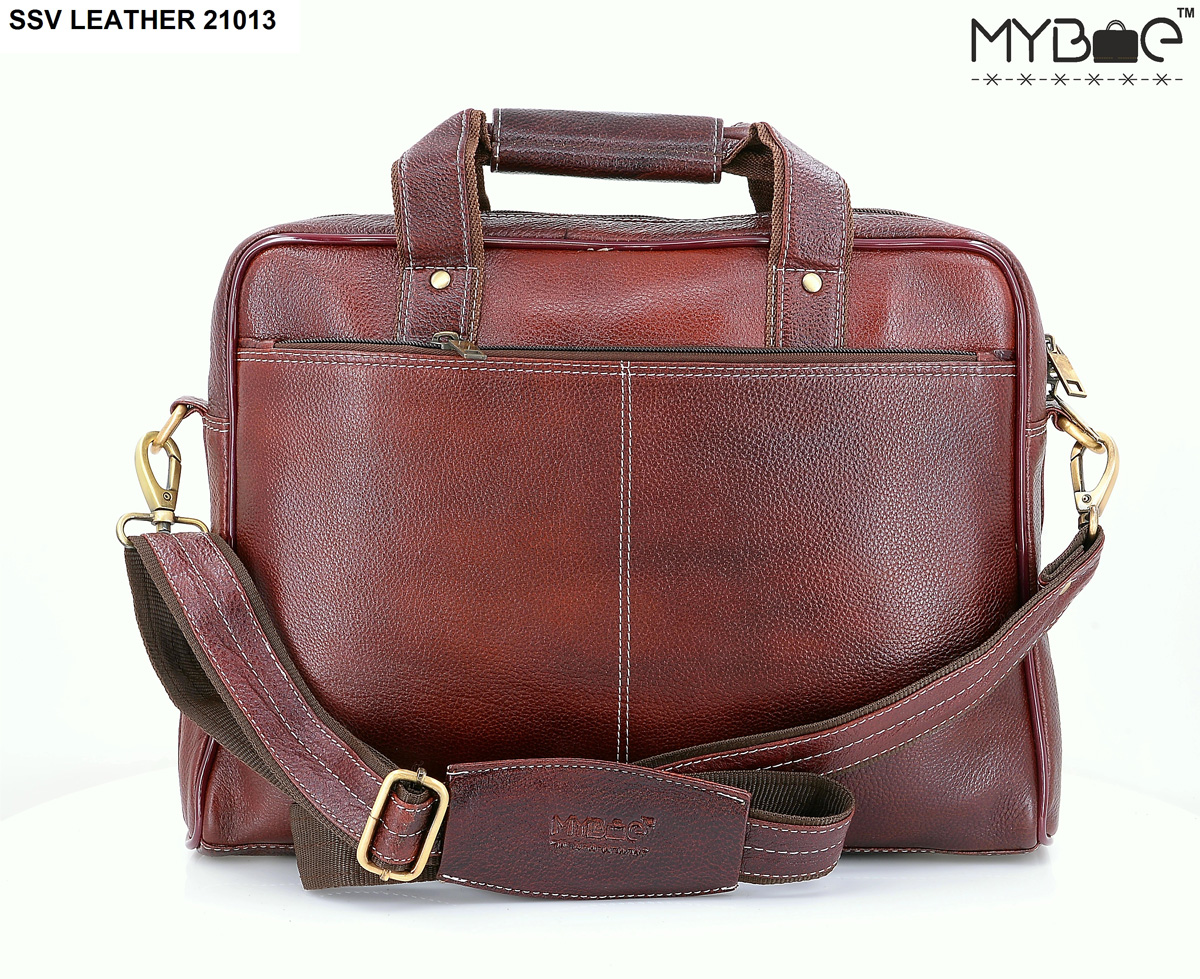 LEATHER LAPTOP BAG