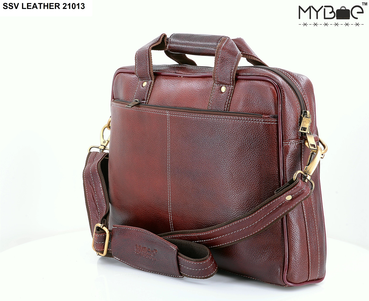 LEATHER LAPTOP BAG