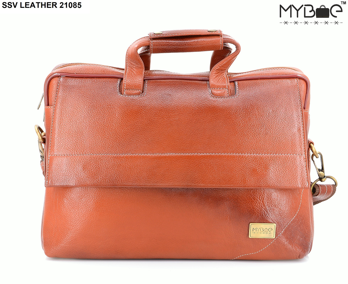 LEATHER LAPTOP BAG