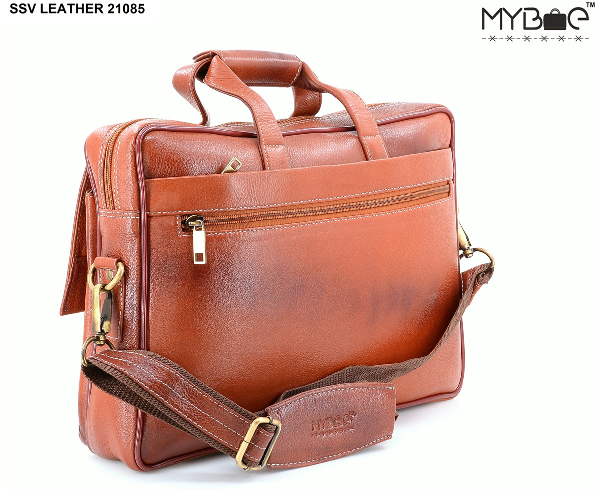 LEATHER LAPTOP BAG