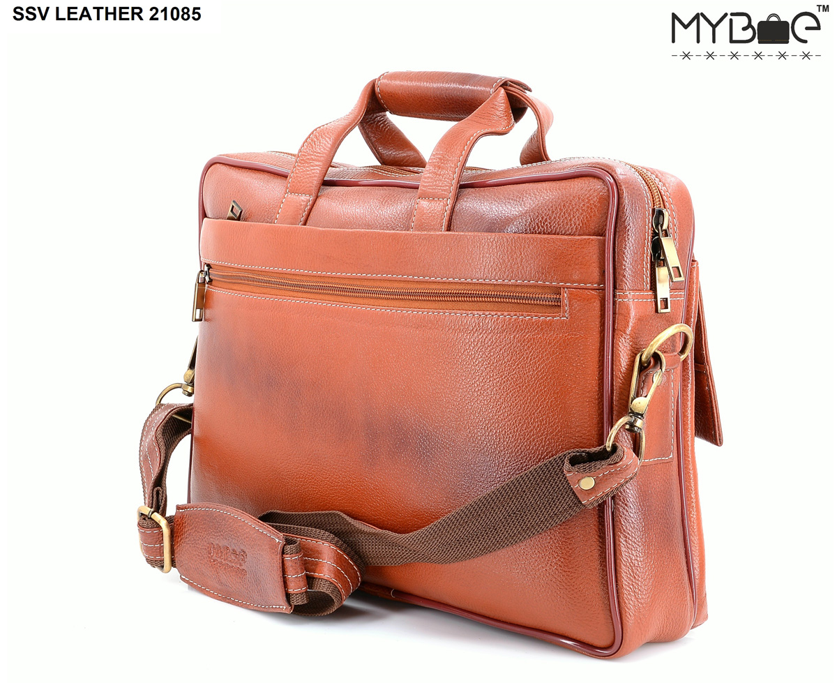 LEATHER LAPTOP BAG