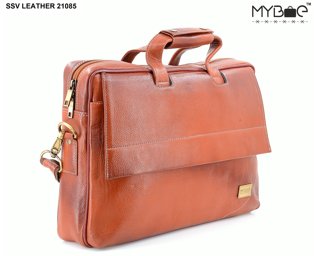 LEATHER LAPTOP BAG