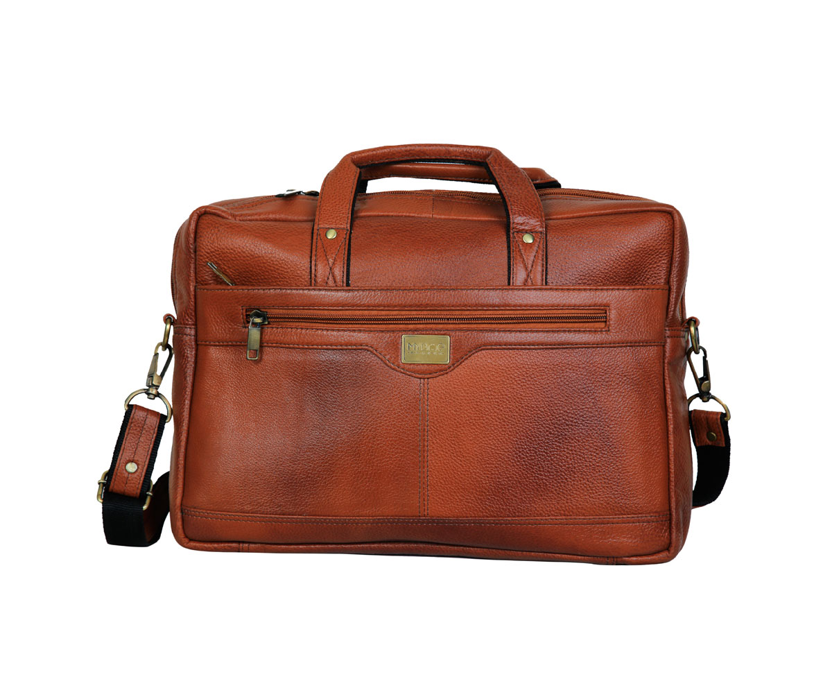 LEATHER LAPTOP BAG