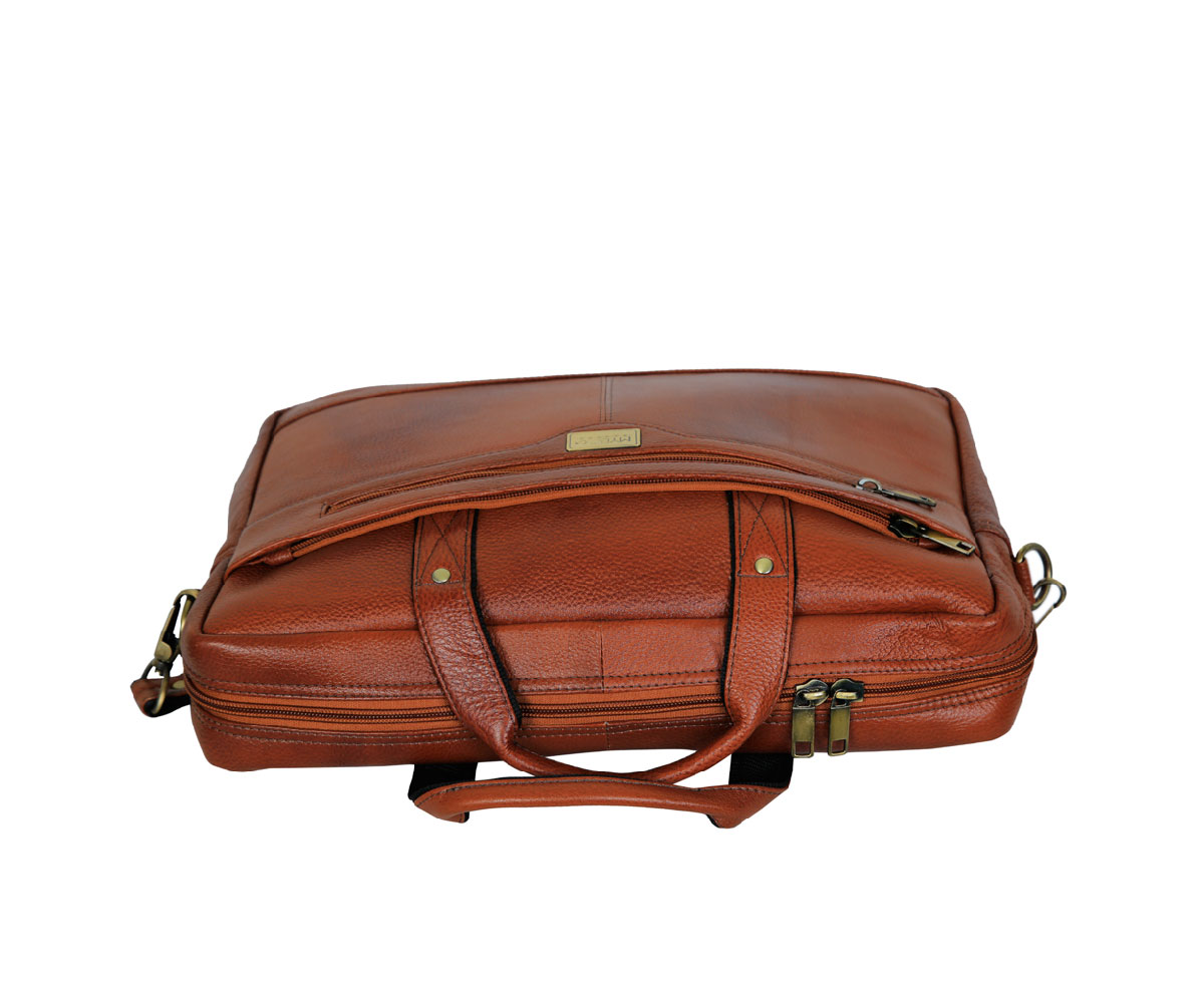 LEATHER LAPTOP BAG