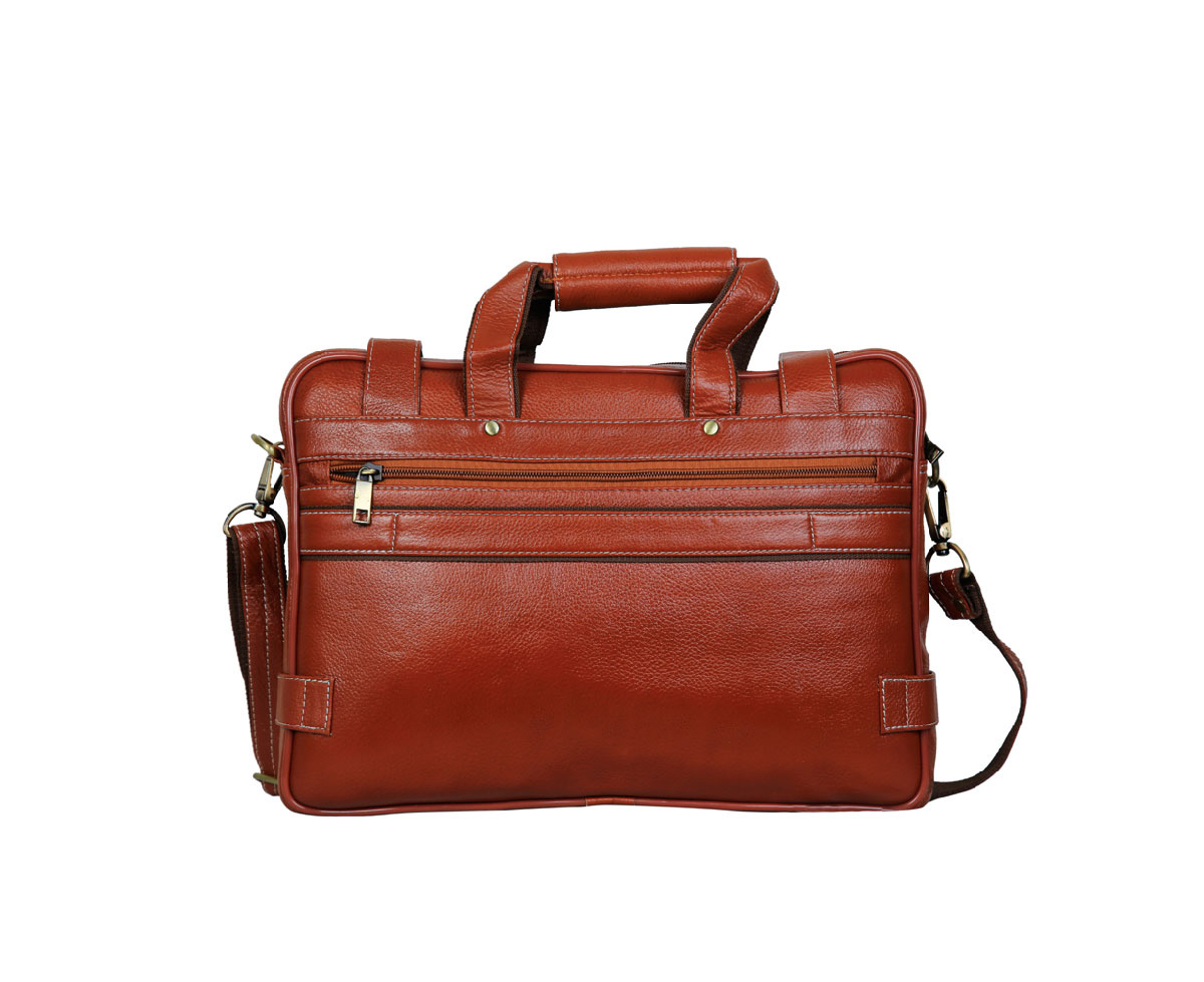 LEATHER LAPTOP BAG