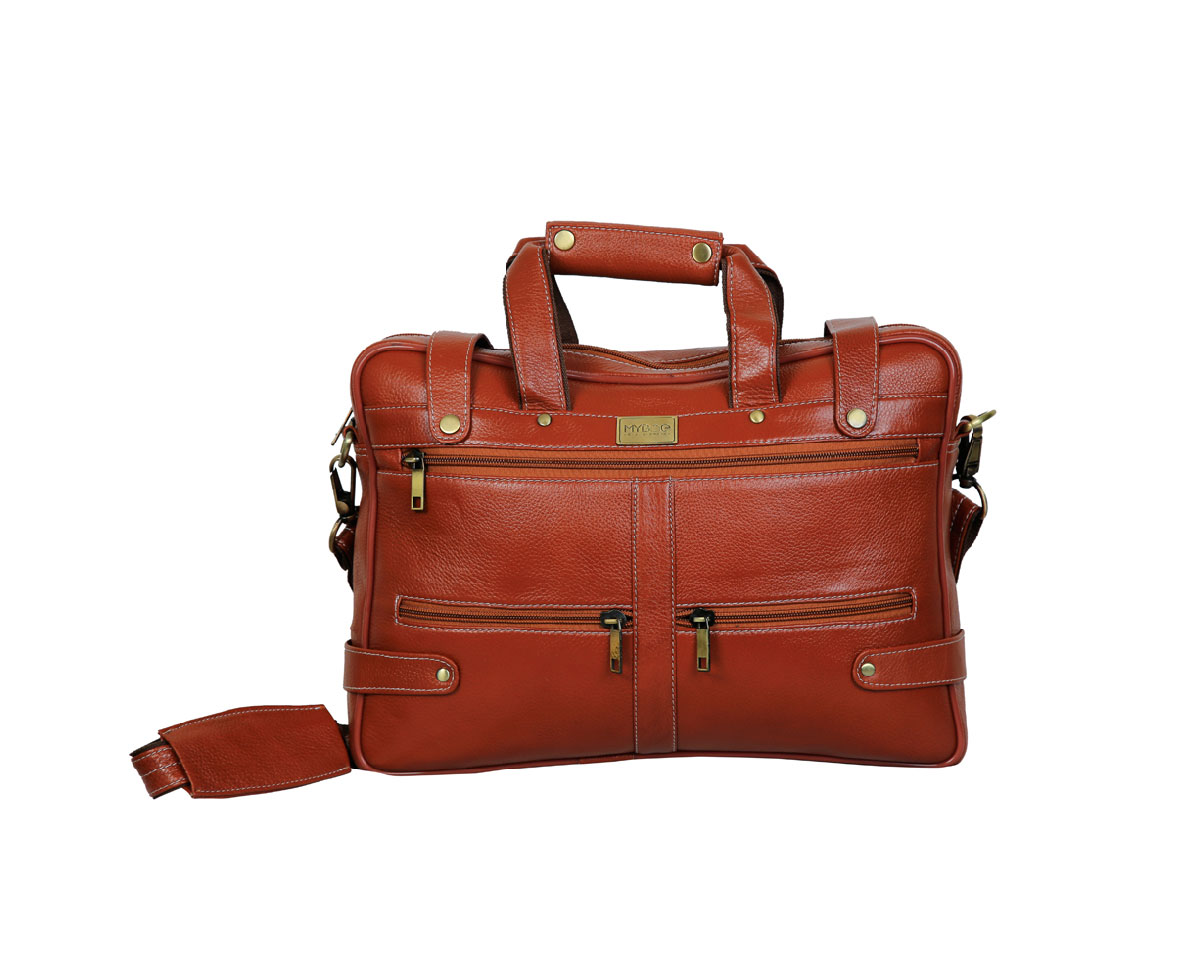 LEATHER LAPTOP BAG