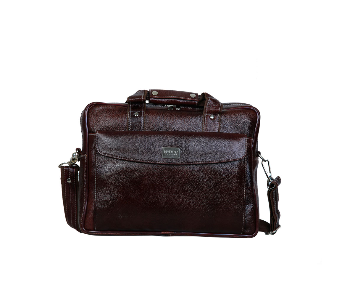 LEATHER LAPTOP BAG