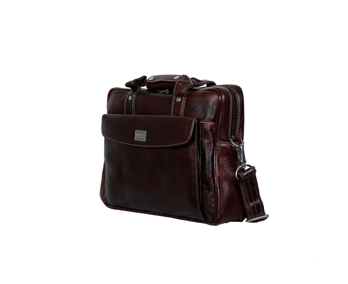 LEATHER LAPTOP BAG