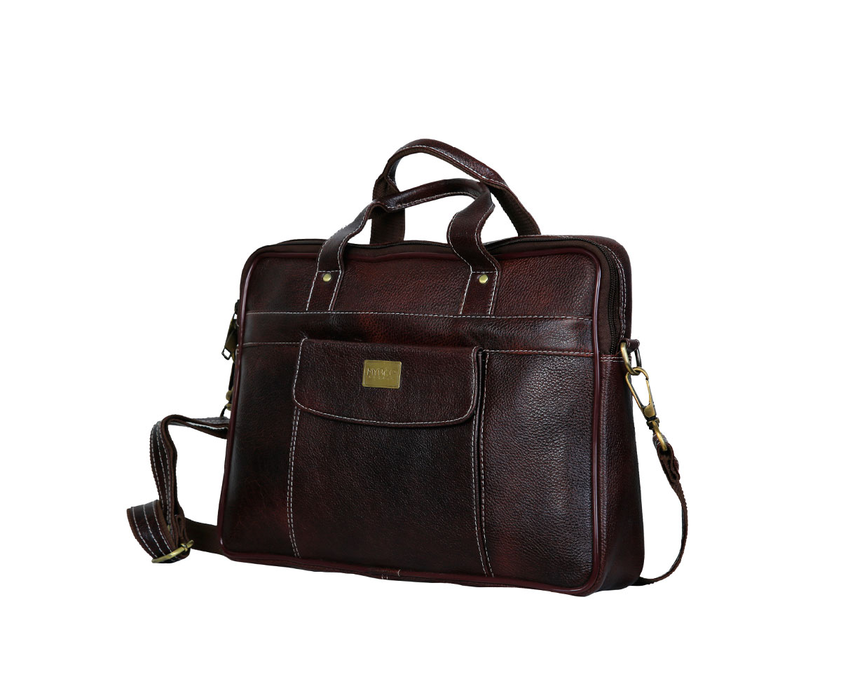 LEATHER LAPTOP BAG