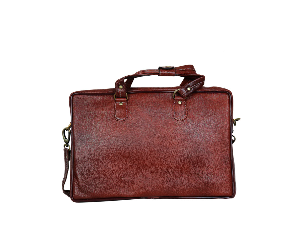 LEATHER LAPTOP BAG