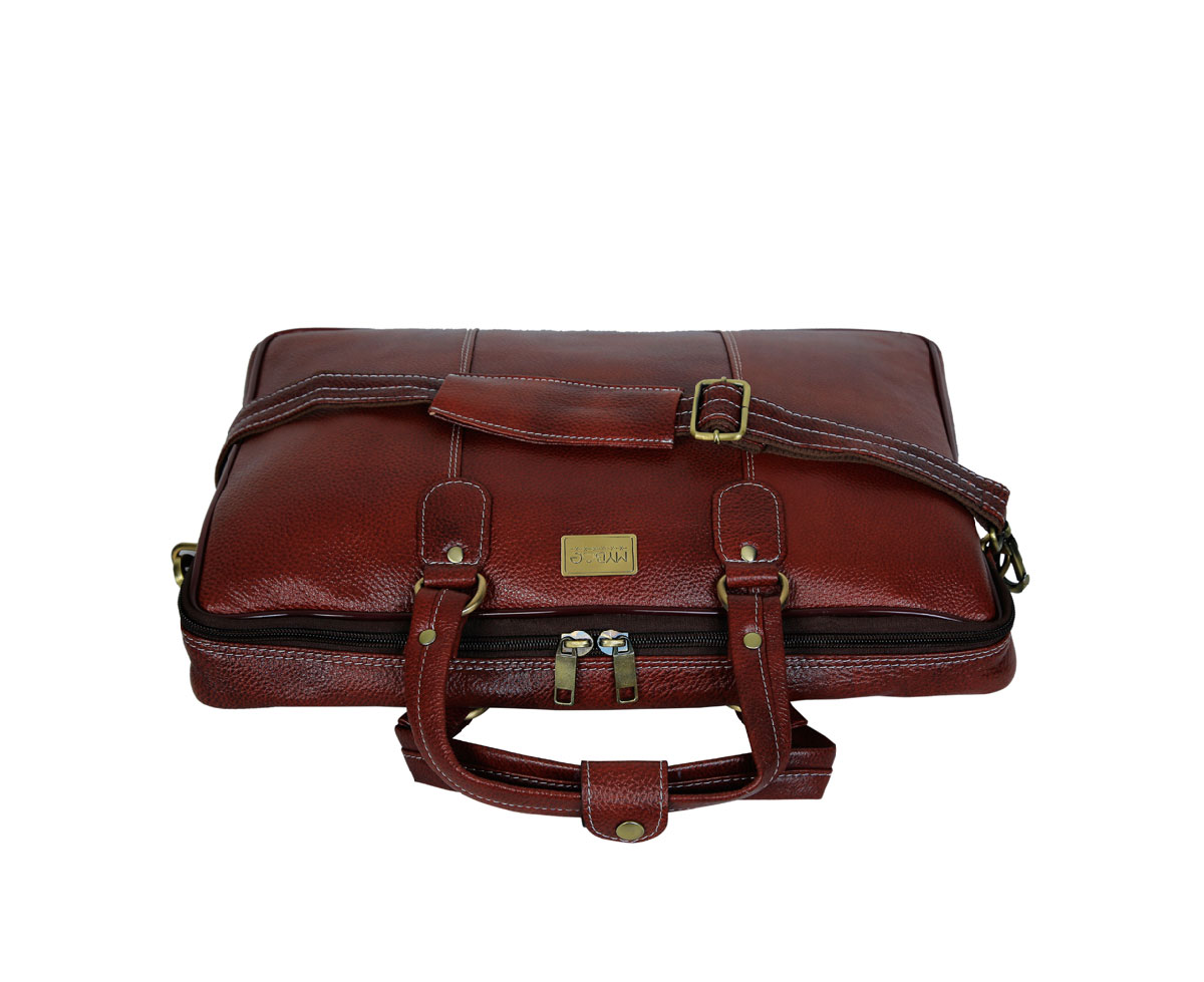 LEATHER LAPTOP BAG