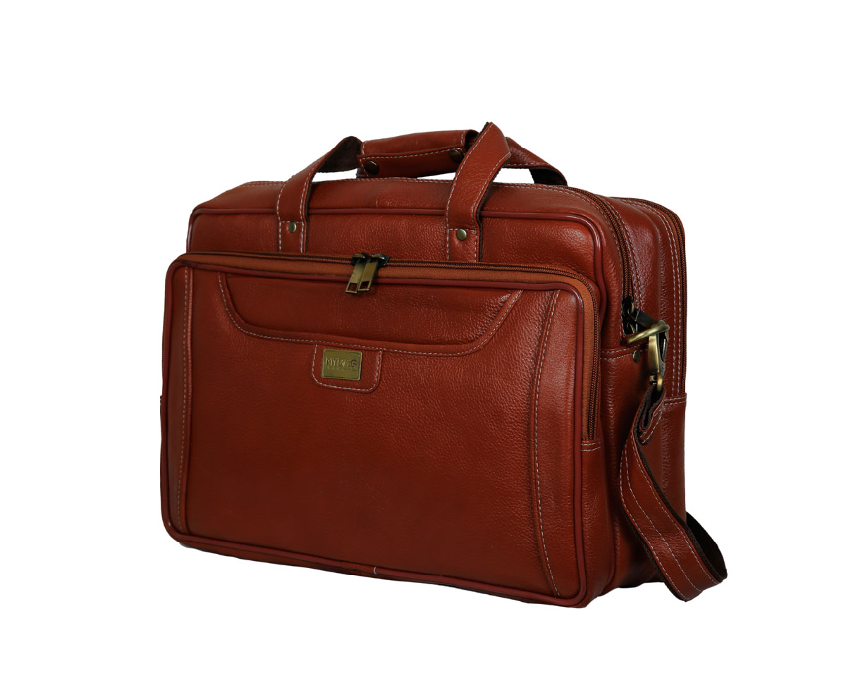 LEATHER LAPTOP BAG