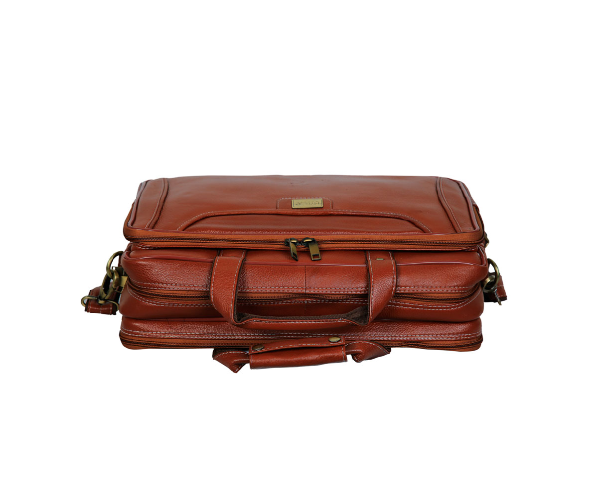 LEATHER LAPTOP BAG