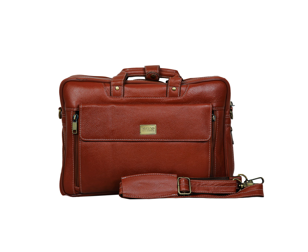 LEATHER LAPTOP BAG