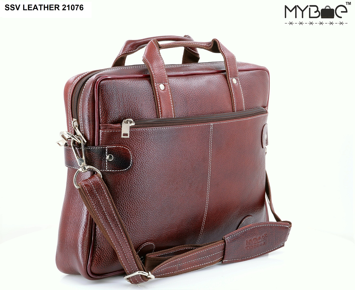 LEATHER LAPTOP BAG