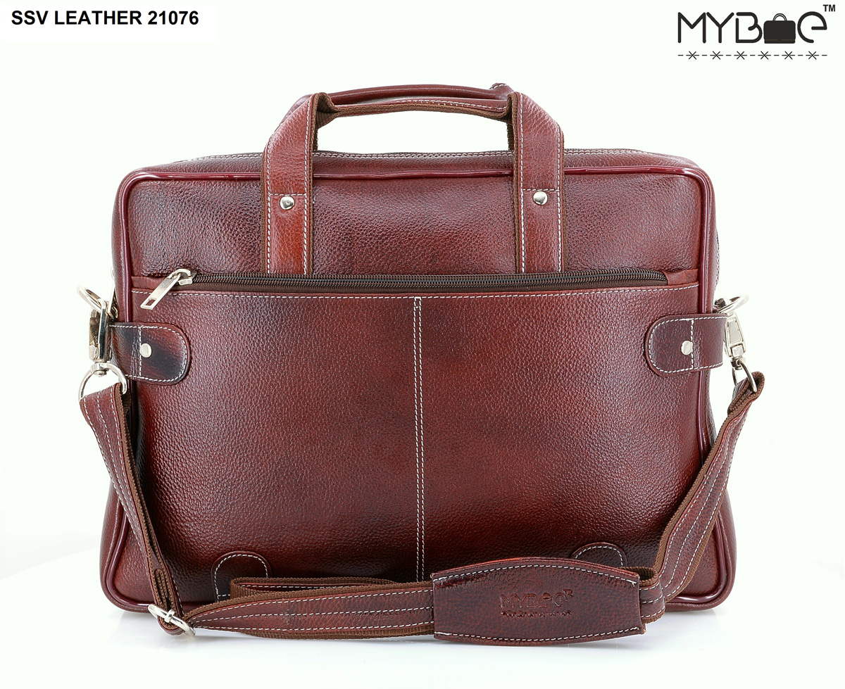 LEATHER LAPTOP BAG