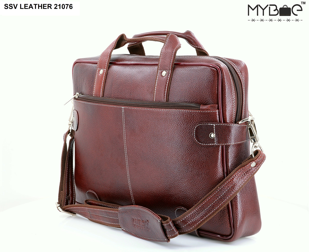 LEATHER LAPTOP BAG