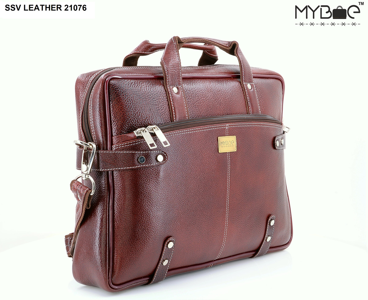 LEATHER LAPTOP BAG