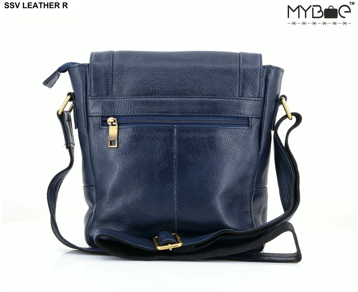 LEATHER SIDE SLING BAG